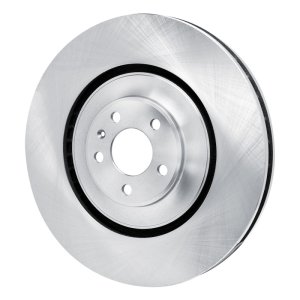 Audi A6 Quattro Brake Rotor (1) - Front - R1 Concepts - Plain - `12-`18